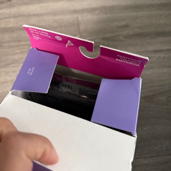 Sigvaris Essential Opaque Black Medical Compression Hosiery Panty Hose Size LL - Picture 5 of 5